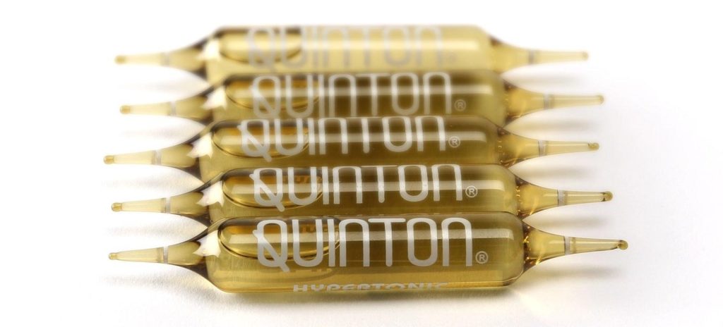 Ampoules de plasma marin de Quinton