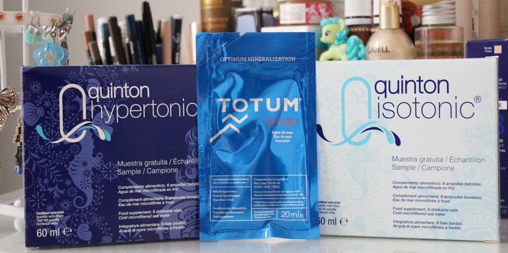 Plasma marin de Quinton isotonique et hypertonique